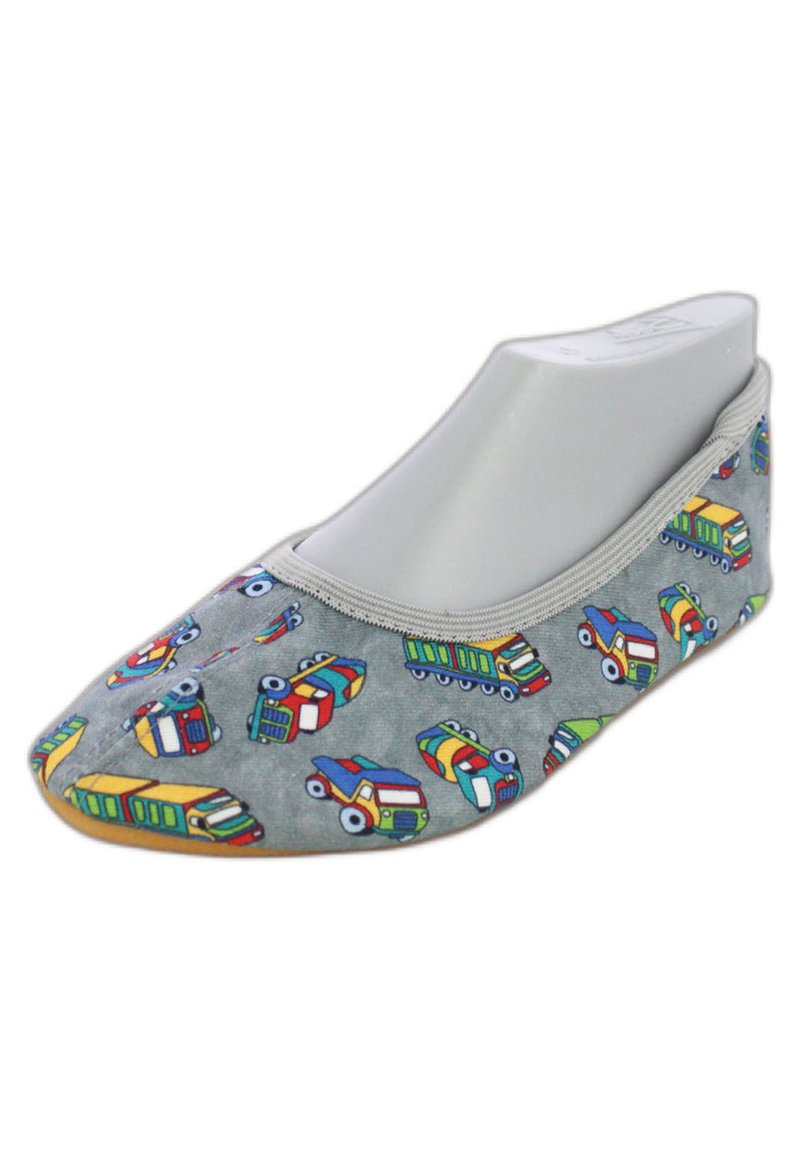 Kinder Sneaker | Beck LKW Hausschuh grau - SZ75091 Kinder Sneaker | Beck LKW Hausschuh grau - SZ75091