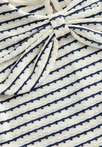 Next TEXTURED PUFF SHORT SLEEVE REGULAR FIT - Tričko s potlačou - black white stripe