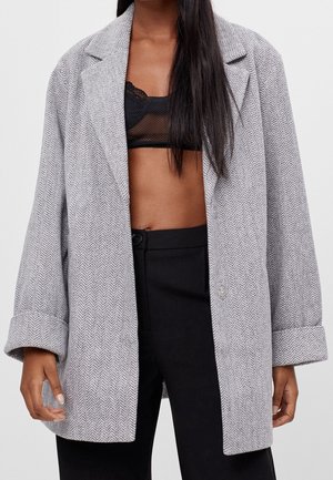 Kurzmantel - light grey