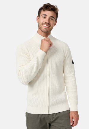 INDICODE JEANS INLAYTON - Gilet - white asparagus