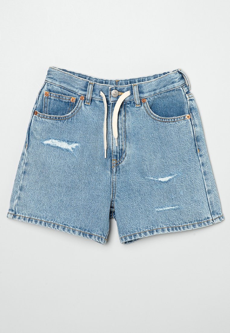 MM6 Maison Margiela Jeansshort blauw