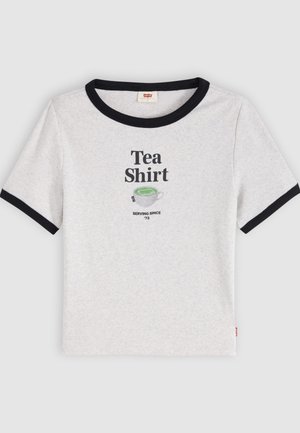 Levi's®, HAYES - T-shirt print - tea shirt orbit heather gray/anthracite