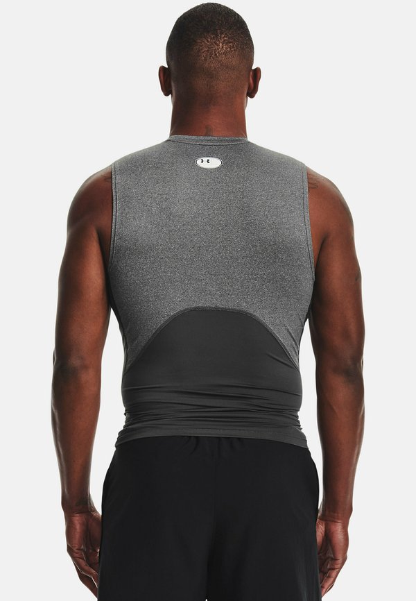 HEATGEAR - Top - carbon heather3