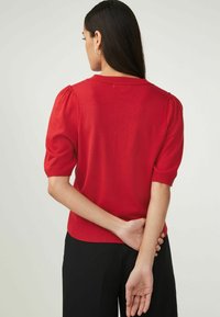 Next ROUND NECK SHORT SLEEVE REGULAR FIT - Paprasti marškinėliai - red