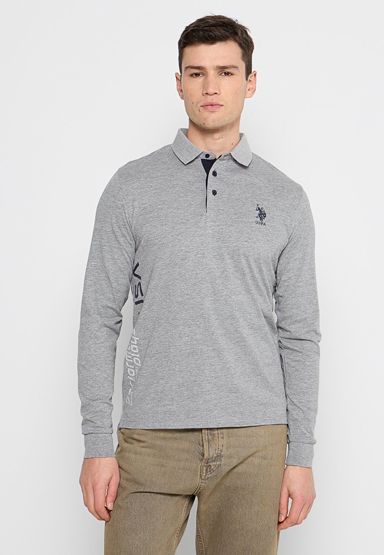 U.S. Polo Assn. Poloshirt grijs U.S. Polo Assn. Poloshirt grijs