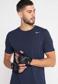 Nike Performance - HANDSCHUHE EXTREME FITNESS UNISEX - Pirštinės be pirštų - black/anthracite/white Miniatiūros vaizdas 1