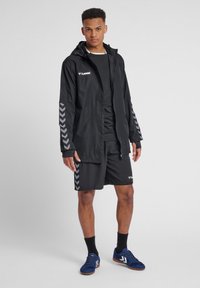 Hummel HMLAUTHENTIC ALL-WEATHER  - Overgangsjakke - black/white
