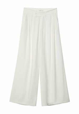 Stradivarius FLOWING WITH DARTS - Bukser - beige