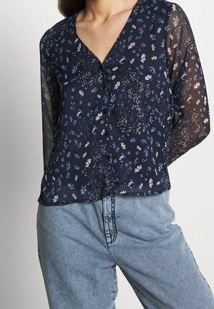 Blouse - dark blue