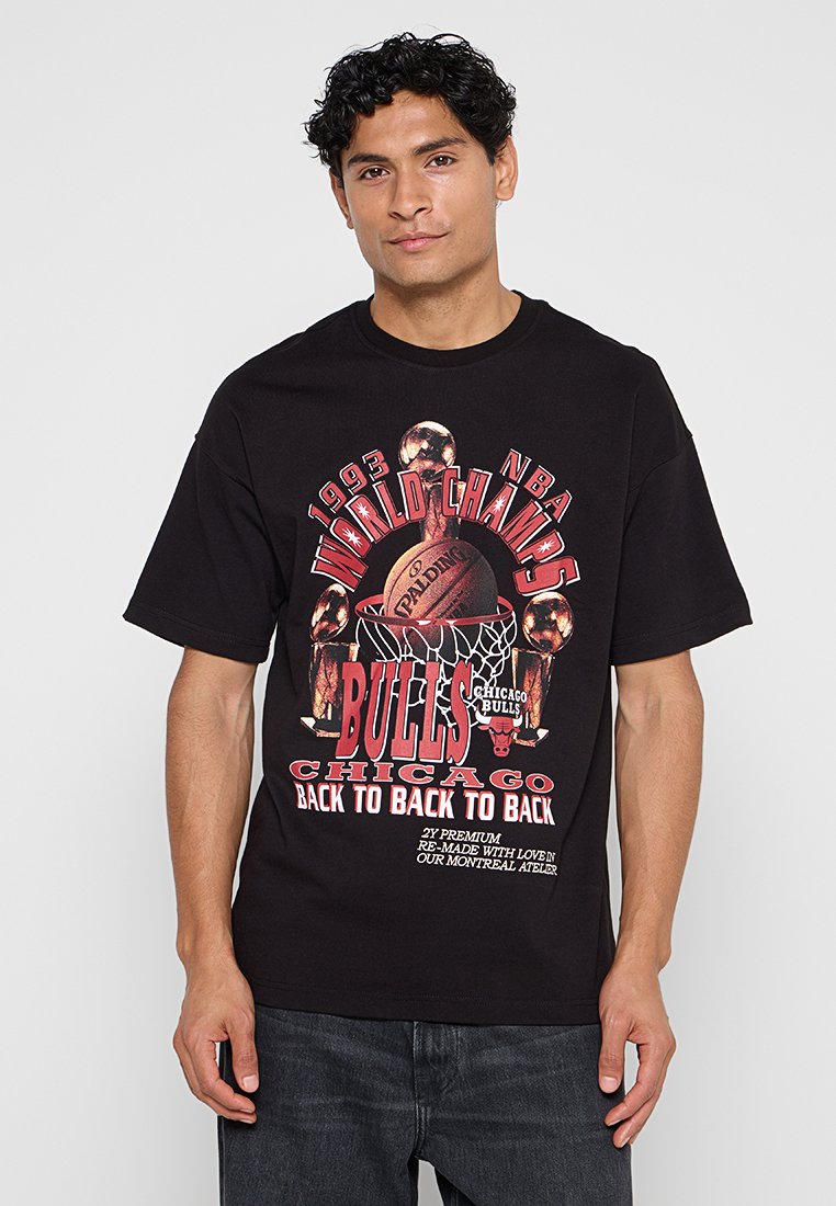 2Y Premium T-shirt print zwart