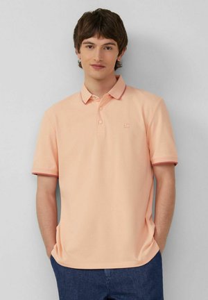 BASIC KNOPFLEISTE KRAGEN STÜCK - Poloshirt - hellorange
