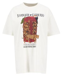 BARBOUR FARM RIO MARIA CLARA T-SHIRT - Trükipildiga T-särk - off white