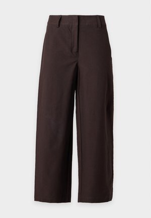 Vero Moda Petite, VMSOFIA BARREL PANT - Панталони - chocolate torte