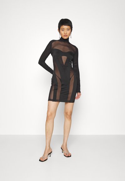 Et Ochs SLOANE CUTOUT MINI DRESS - Koktélruha / Partiruha - black