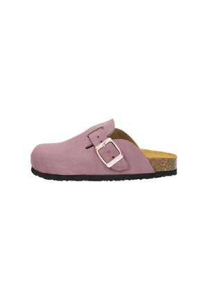 BLOGGIE - Pantolette flach - malva