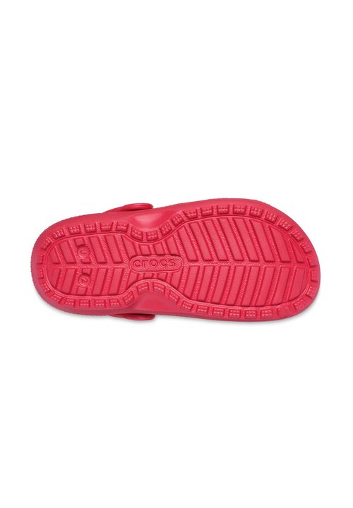 Crocs KIDS’ CLASSIC LINED BOLD CHECK CLOG - Clogs - digital raspberry — foto 5