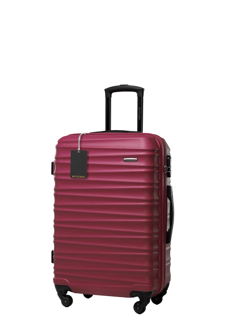 WITTCHEN MEDIUM SUITCASE WITH LUGGAGE TAG - Trolley - bordeaux