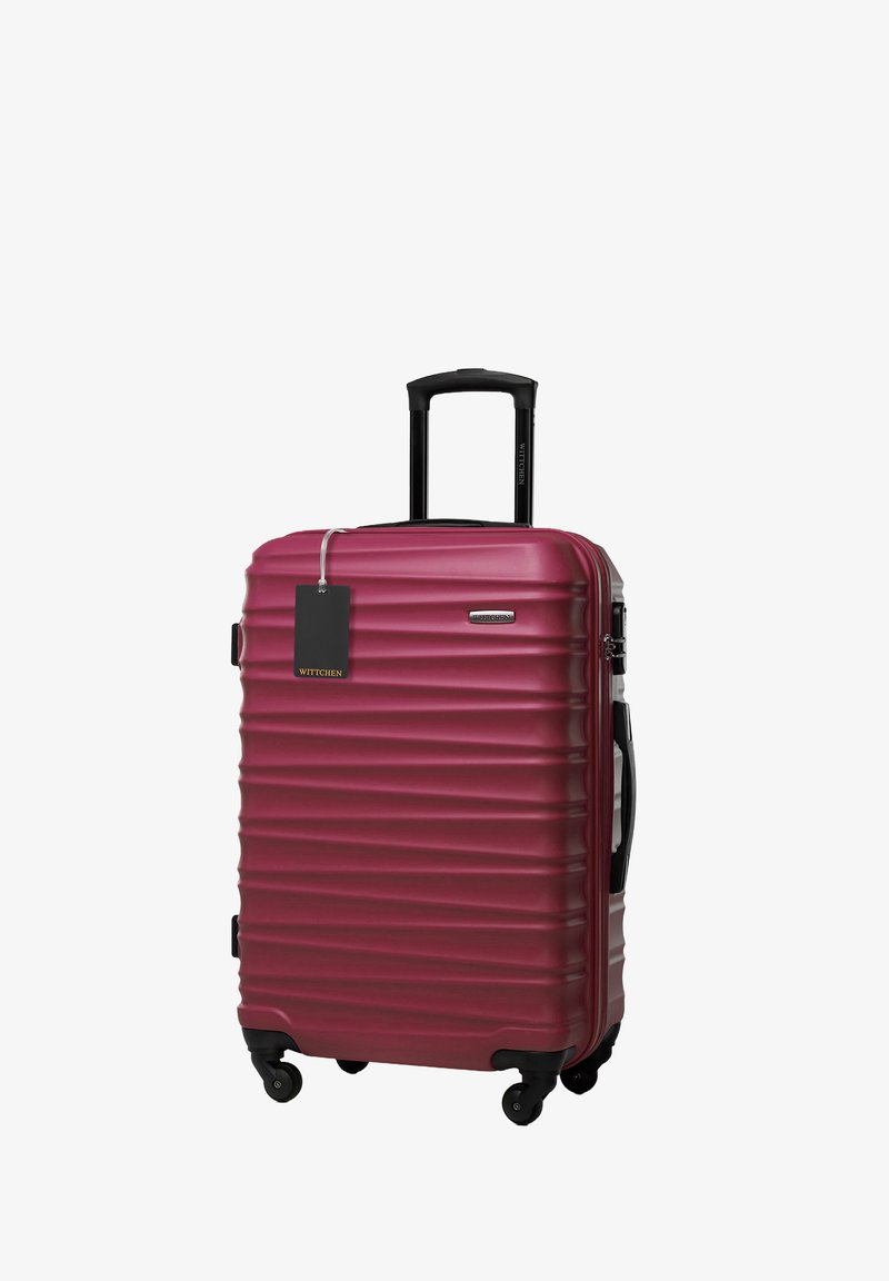 WITTCHEN MEDIUM SUITCASE WITH LUGGAGE TAG - Trolley - bordeaux