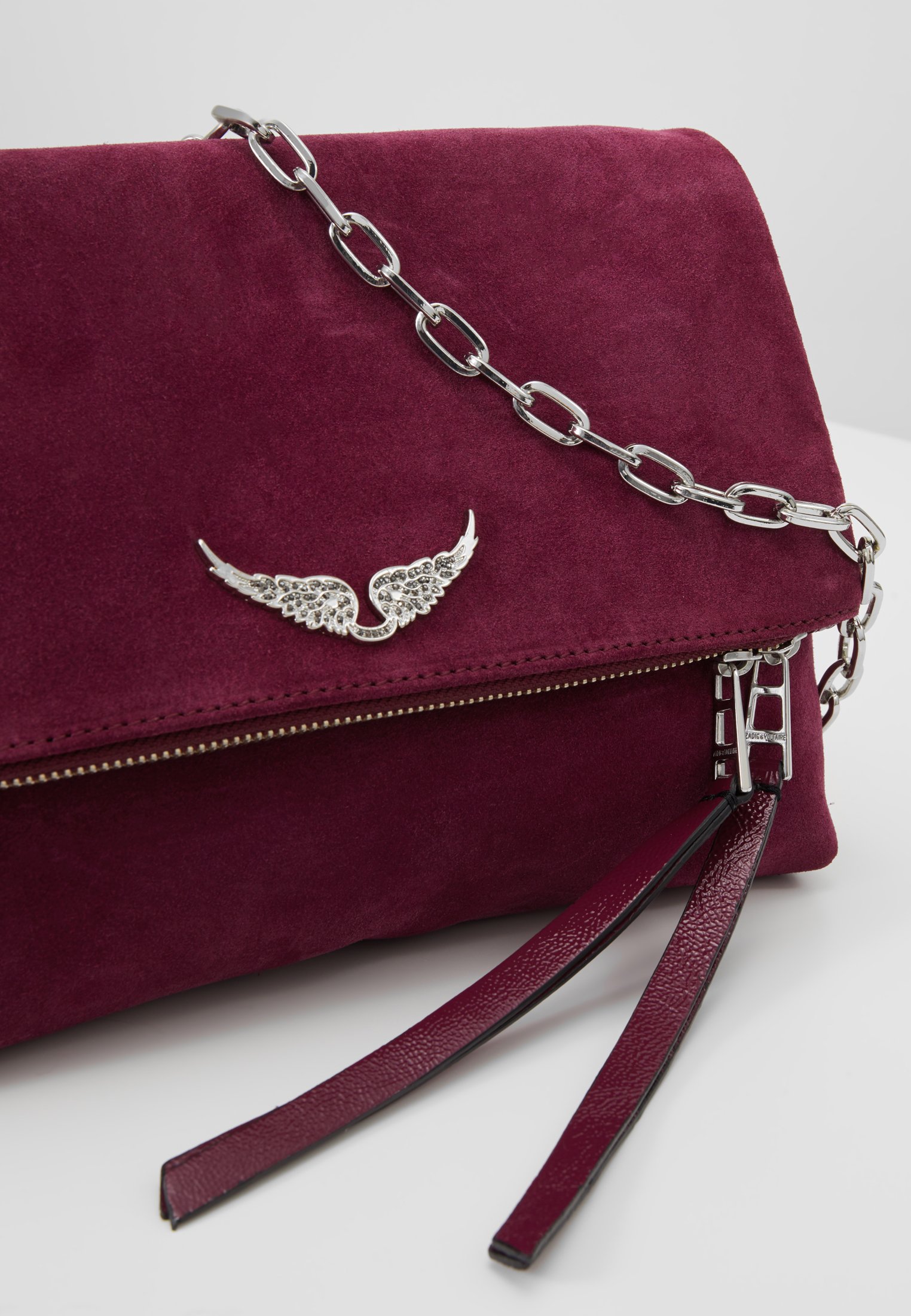 Zadig & Voltaire ROCKY PAT Skulderveske prune Zalando.no Zadig & Voltaire ROCKY PAT Skulderveske kaki Zalando.no