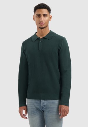 REGULAR FIT  - Strickpullover - dark green