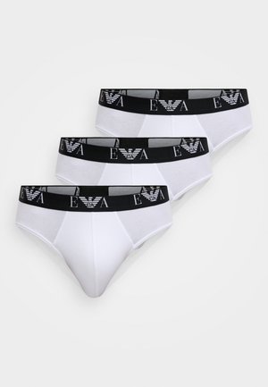 Emporio Armani PARTE BASSA BRIEF 3 PACK - Trumpikės - weiß