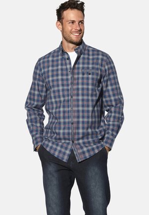 ILAN - Hemd - blau kariert