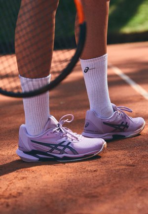 SOLUTION SPEED FF 3 CLAY - Chaussures de tennis pour terre-battueerre battue - light ube/indigo fog