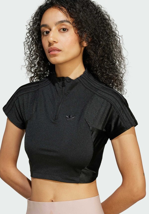 ZIP-UP CROP - Print T-shirt3