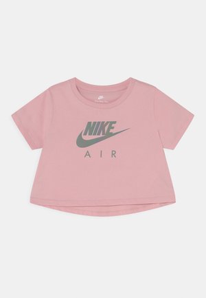 TEE CROP AIR - T-shirt z nadrukiem - pink glaze