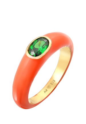STATEMENT SUMMER LOOK - Ring - orange