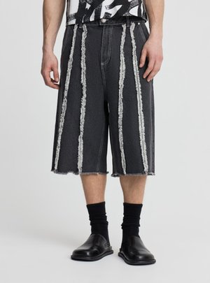 Terranova Shorts di jeans - nero denim