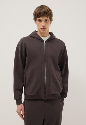 Kapuzenpullover - dark brown