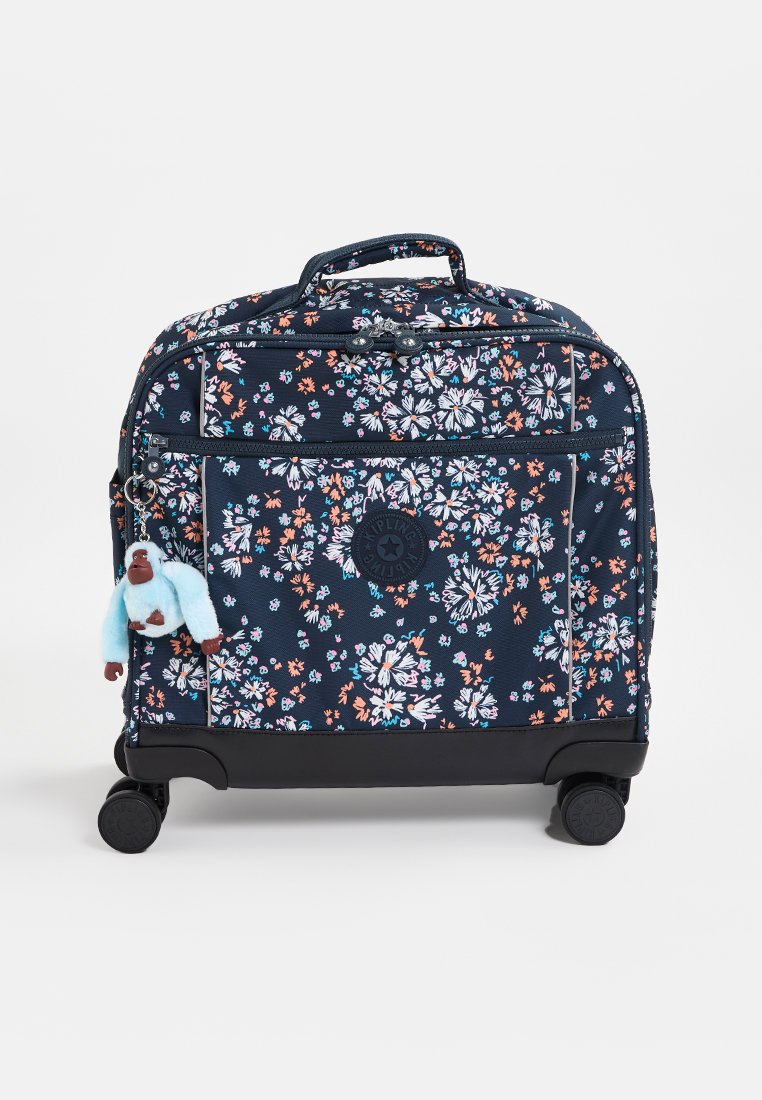 Kipling Valise à roulettes bleu marine