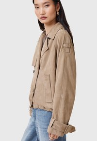 AllSaints REYA CROPPED  - Blazer - greige brown