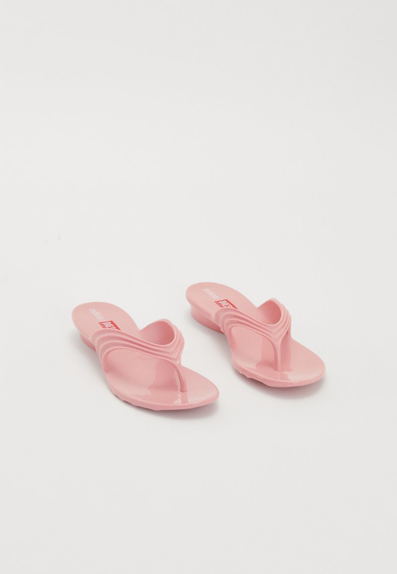 Melissa MELISSA QUANTUM THONG X DIESEL - Sandalai su T formos dirželiu - light pink