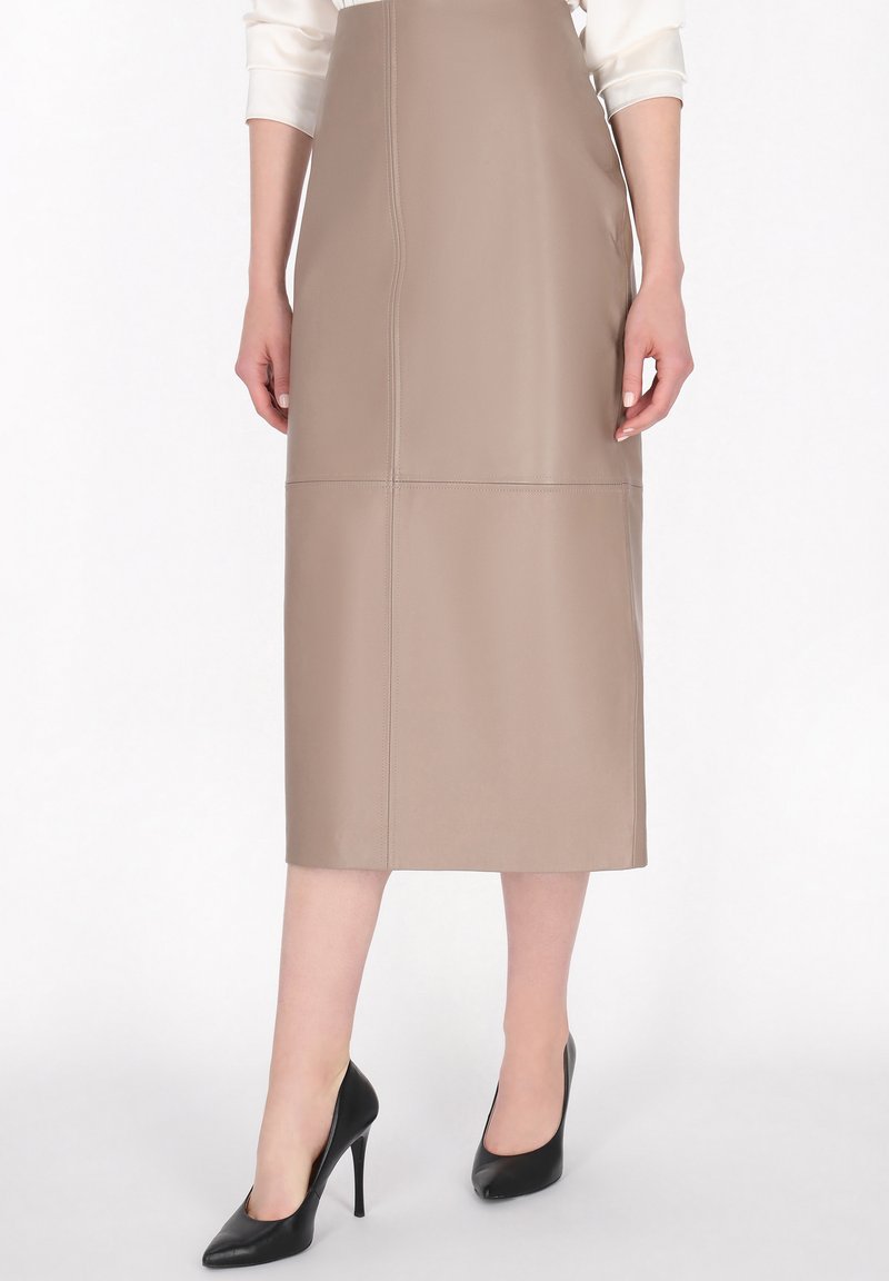 DreiMaster A-Linien-Rock - taupe