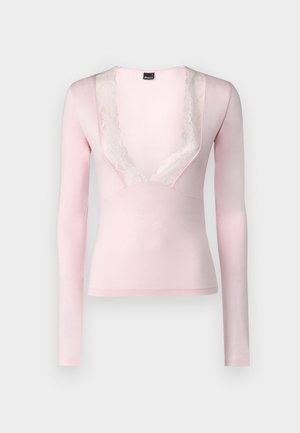 Gina Tricot Camiseta de manga larga - LIGHT PINK