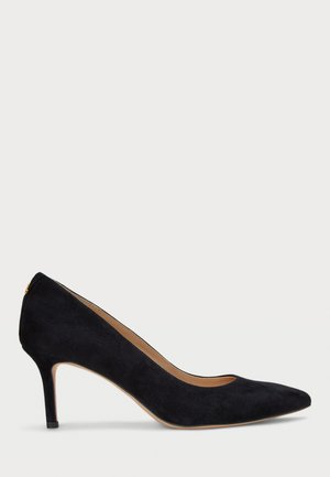 LANETTE SUEDE PUMP - Klassikalised kontsakingad - black