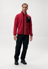 The North Face CREST  - Sweat zippé - garnet red/black