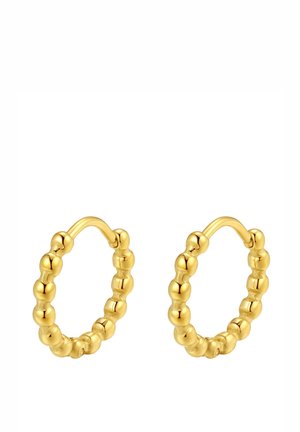 BEADED HOOP - Oorbellen - gold-coloured
