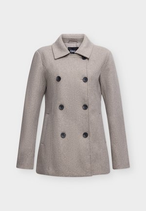 ONLY, ONLBLAKE PEACOAT - Късо палто - mocha meringue/melange