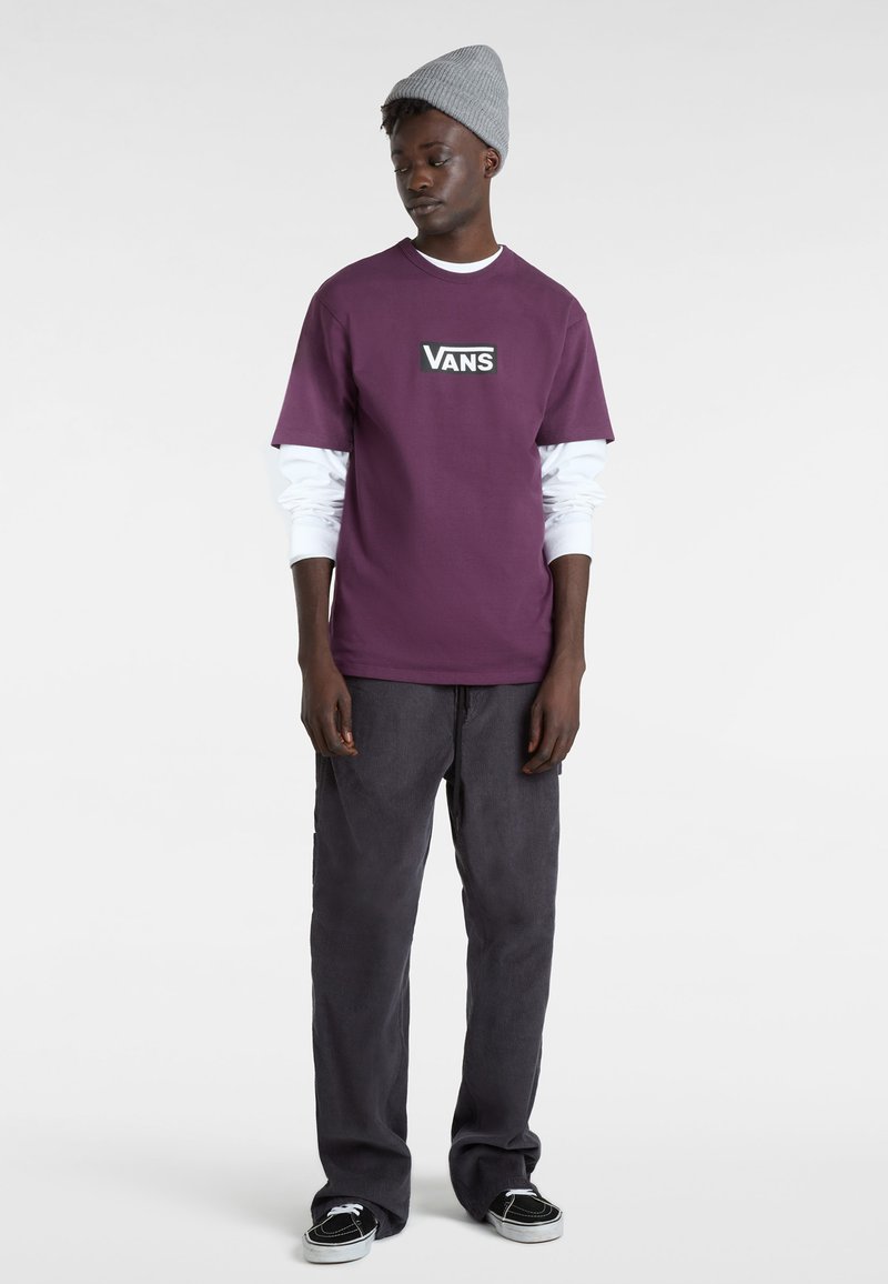 Vans T-shirt print (rood)paars