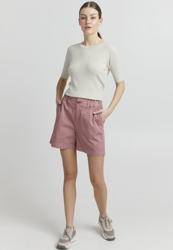 OXCHAI REGULAR FIT - Shorts - ash rose3