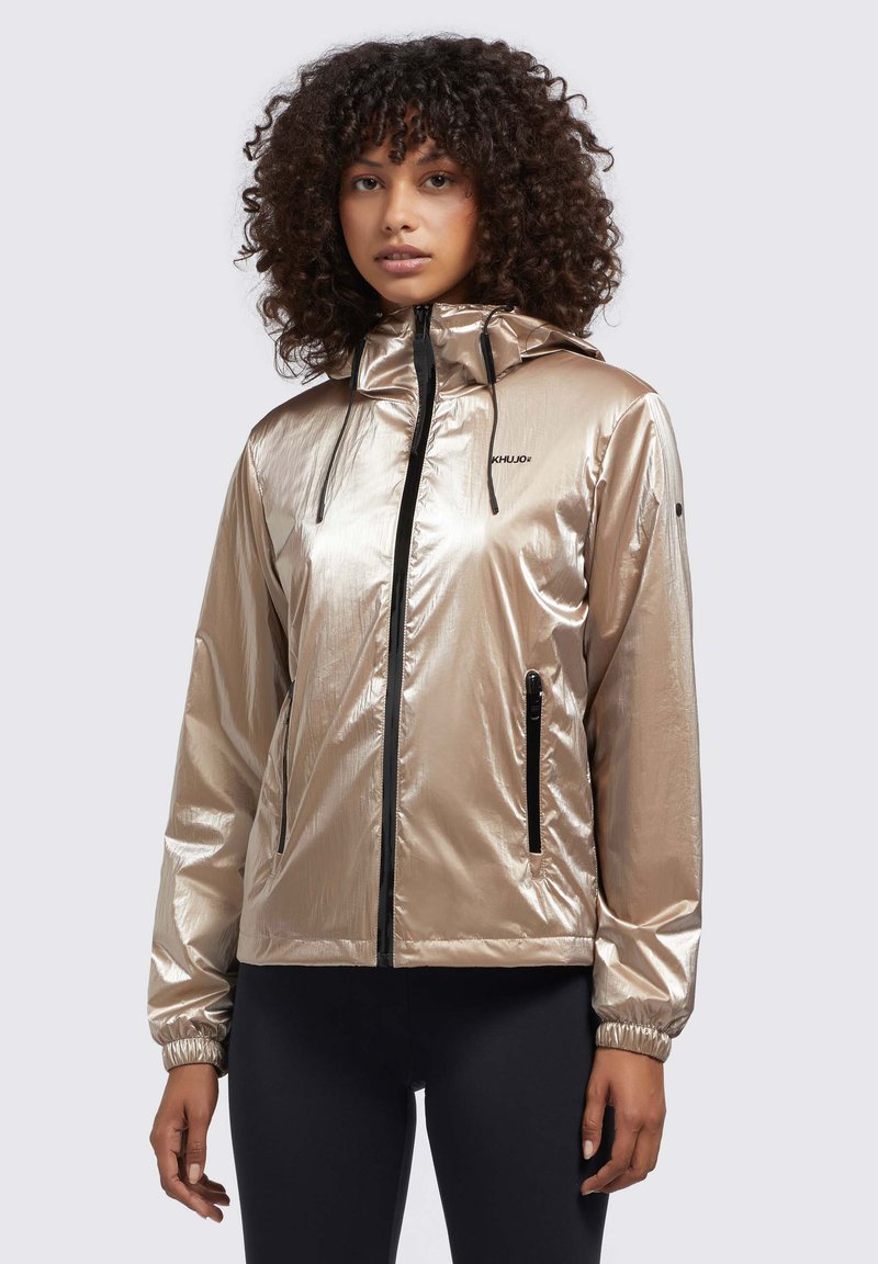 khujo - NICKY - Regenjacke / wasserabweisende Jacke - beige, Vergrößern