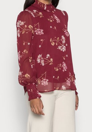 Blouse - dark red