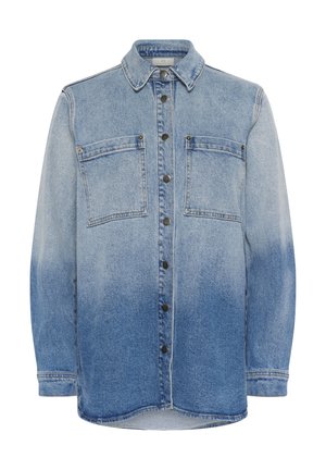 Kaffe MIALA - Blus - light blue denim ombre