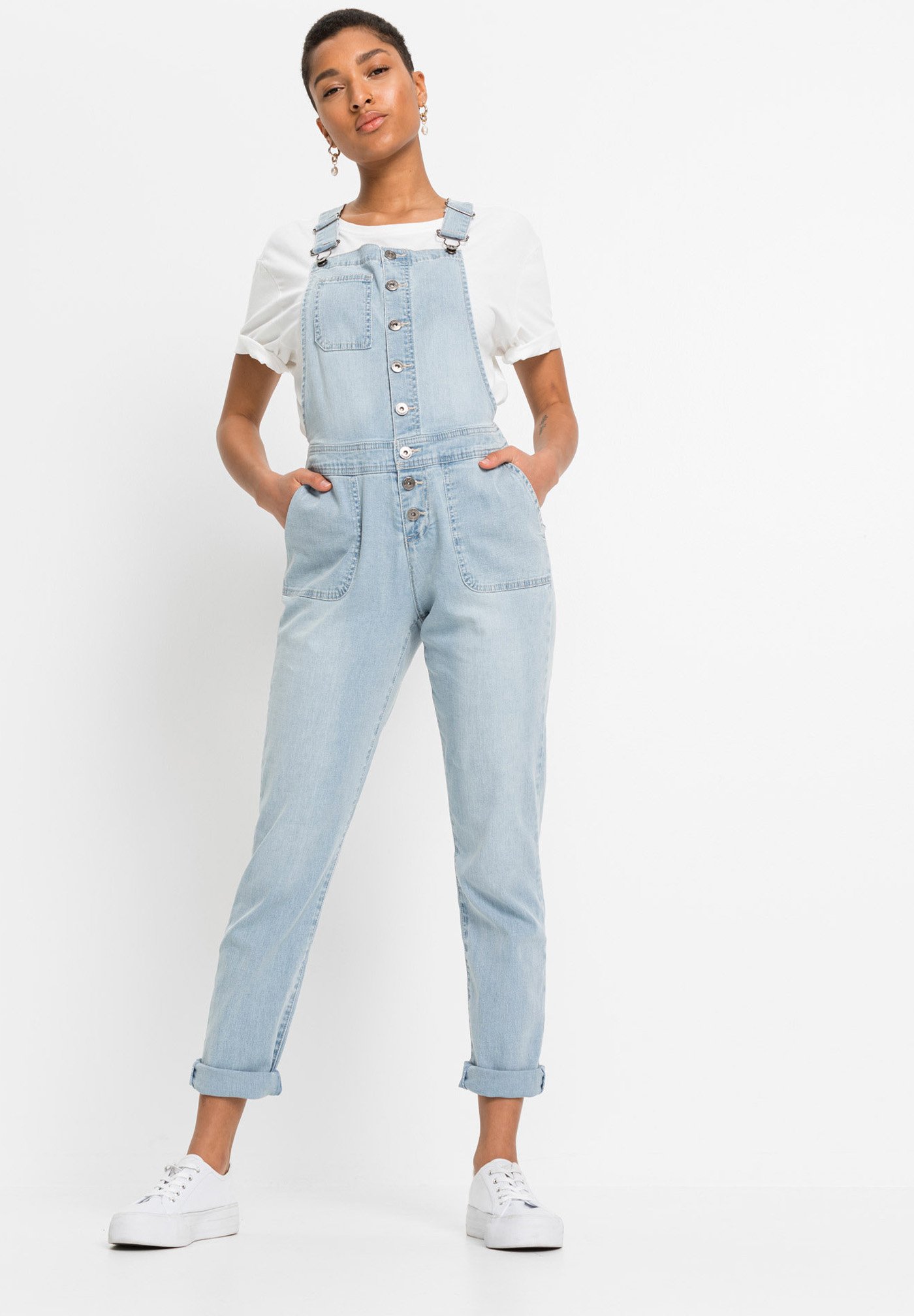 bonprix Salopette - blau/celeste - Zalando