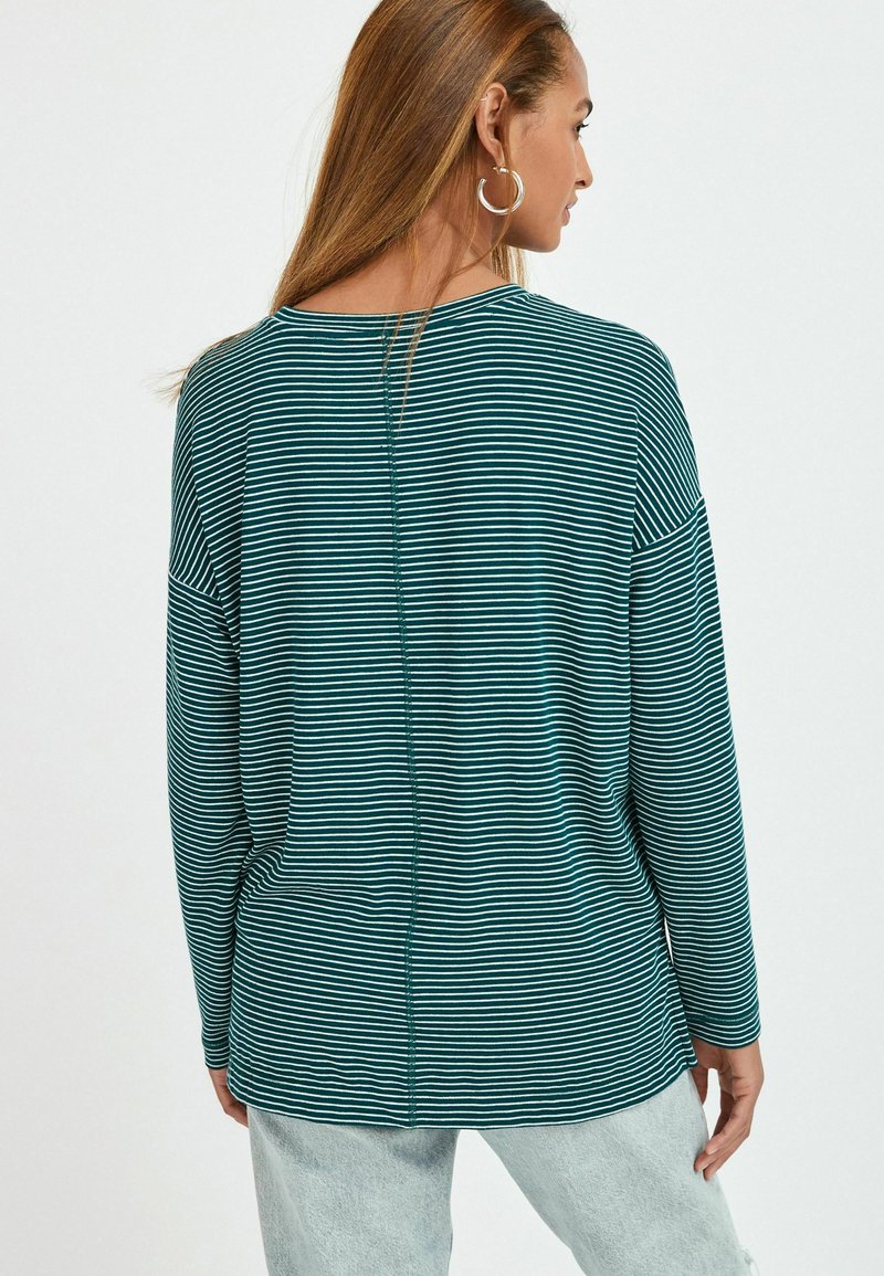 Damen T-Shirts | Next LONG SLEEVE Langarmshirt teal blue stripe/blau - UB60418 Damen T-Shirts | Next LONG SLEEVE Langarmshirt teal blue stripe/blau - UB60418