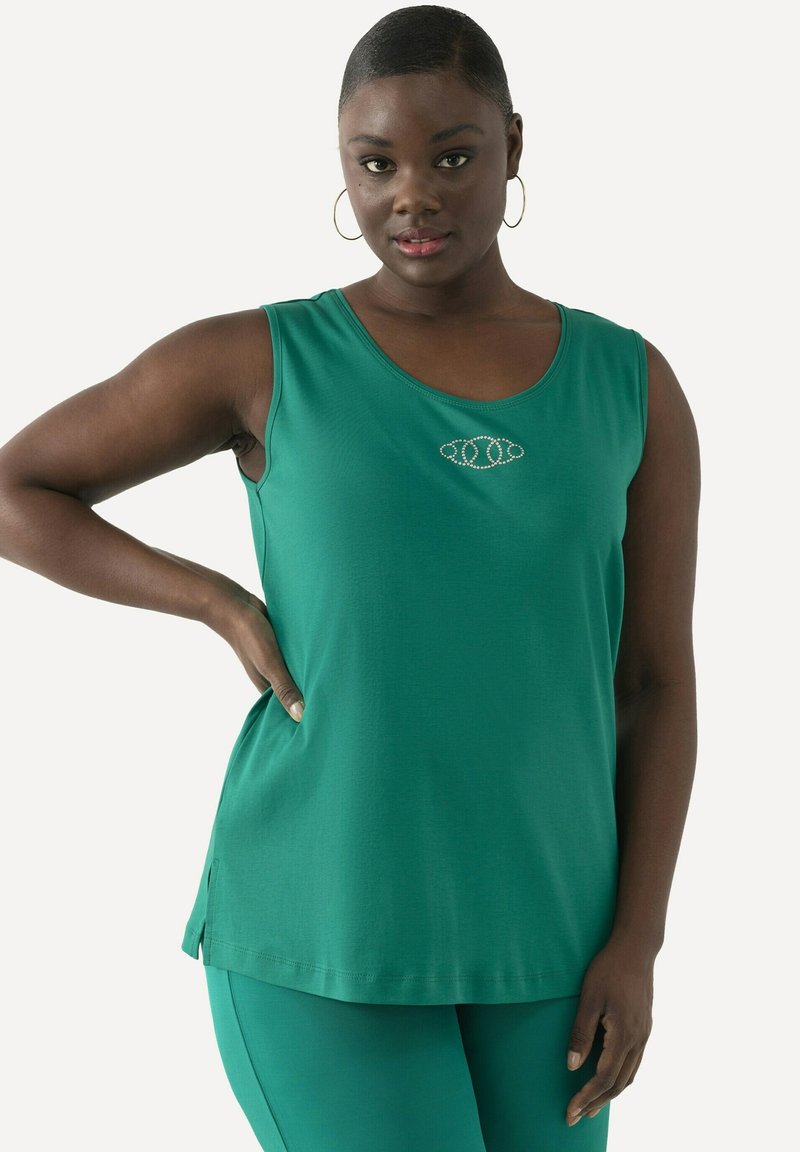 Ulla Popken PIMA  - Top - teal