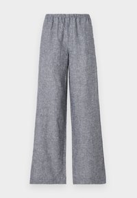 TROUSER - Pantaloni - blueberry jelly/white